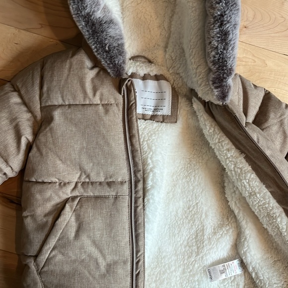 Toddler unisex warm winter jacket - Picture 2 of 2